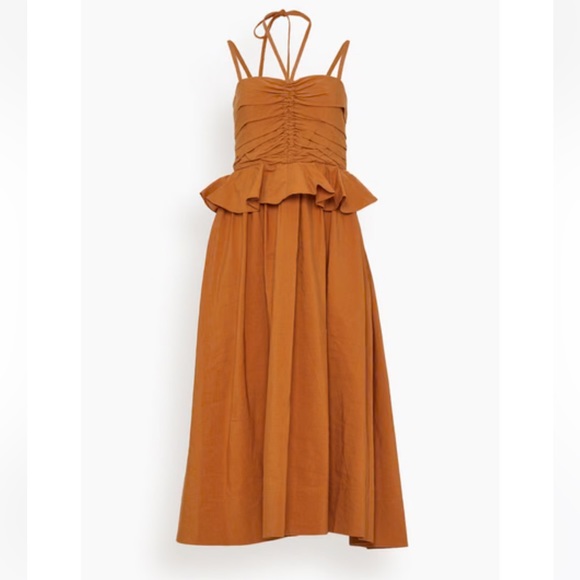 NWT Ulla Johnson Anastasia Dress in Chamomile - Picture 2 of 10